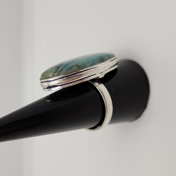Chrysocolla ring size 9 NWOT #162 - Picture 3 of 6